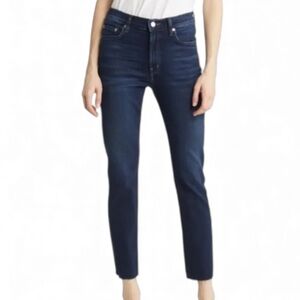 NWT Edwin fray hem Bree skinny jeans in dark wash size 31